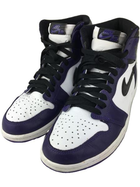 ハイカットスニーカー NIKE / AIR JORDAN 1 RETRO HIGH OG/27cm/PUP NIKE(ナイキ) / AIR JORDAN 1 RETRO HIGH OG/ハイカットスニーカー