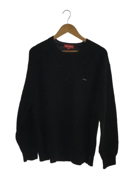 Supreme Melange Rib Knit Sweater ブラックXL