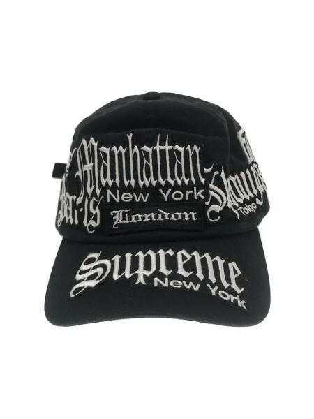 Supreme(シュプリーム) / キャップ/--/コットン/BLK/無地/メンズ