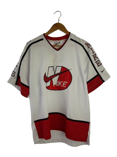NIKEナイキ90sホッケーゲームシャツUSA製Lサイズヴィンテージ7分袖 ☆NIKEナイキ90sホッケーゲームシャツUSA製Lサイズヴィンテージ7分袖