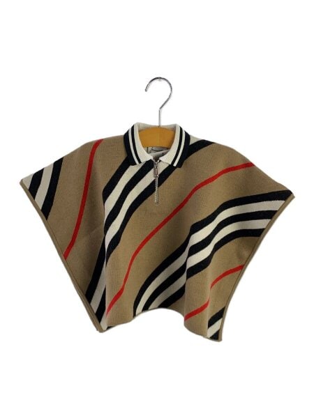 BURBERRY(バーバリー) / Icon Stripe knitted cape/ニット・セーター/S