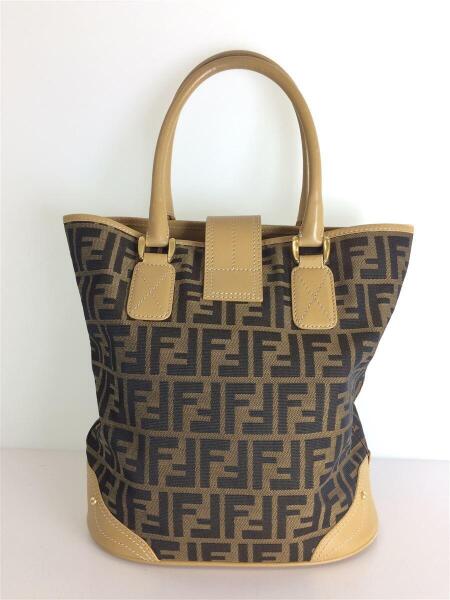 FENDI(フェンディ) / ジャカードトートバッグ//8BH091/ズッカ/バケツ型 