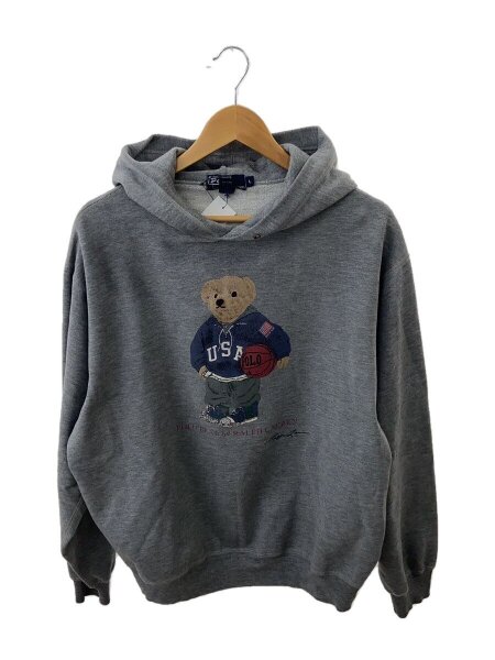 POLO RALPH LAUREN(ポロラルフローレン) / パーカー/L/コットン/グレー 