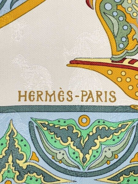 HERMES(エルメス) / カレ90/ビザンチンの空/CIELS BYZANTINS//シルク 