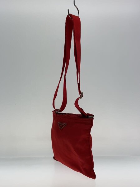 PRADA(プラダ) / ショルダーバッグ/ナイロン/RED/無地/b7338 | 中古品