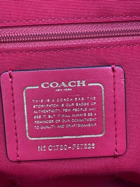 COACH(コーチ) / トートバッグ/レザー/PNK/無地/f57526 | 中古品の販売