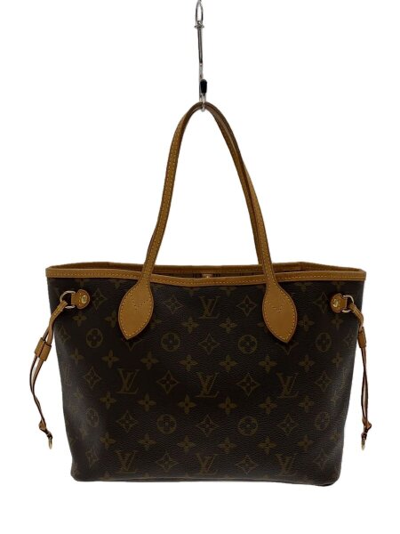 LOUIS VUITTON / 1)ネヴァーフルPM_モノグラム・キャンバス/PVC/BRW LOUIS VUITTON(ルイヴィトン) / 1)ネヴァーフルPM_モノグラム