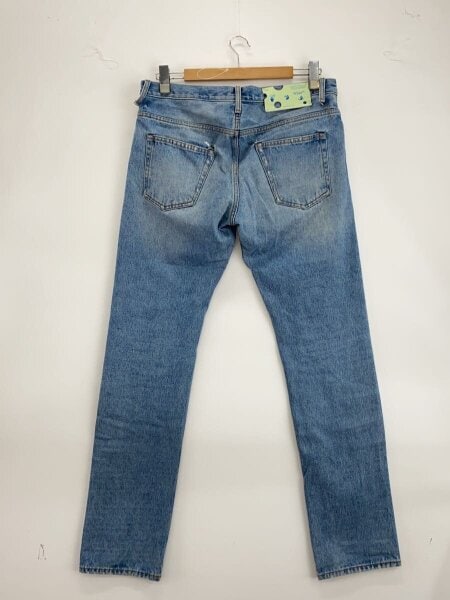 OFF-WHITE(オフホワイト) / ボトム/32/デニム/IDG/無地