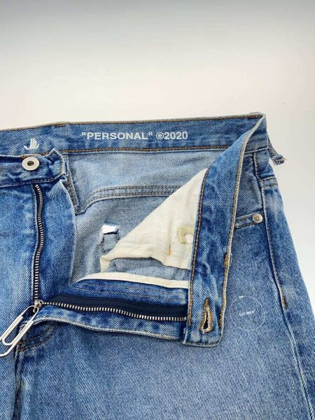 OFF-WHITE / ボトム/32/デニム/IDG/無地/omya102r21den003// OFF-WHITE(オフホワイト) / ボトム/32/デニム/IDG/無地