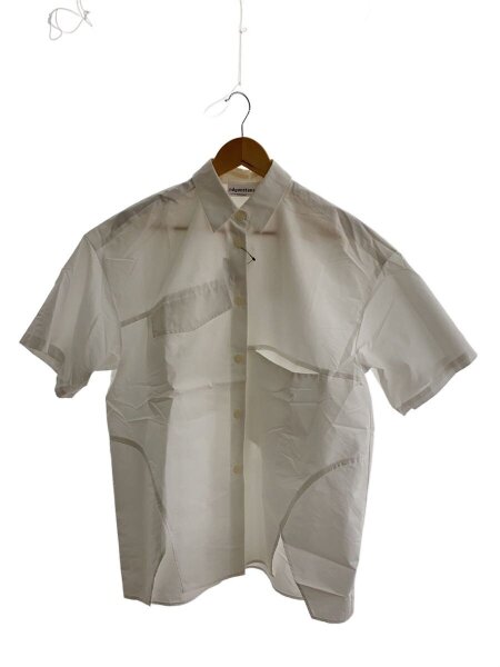 nagonstans(ナゴンスタンス) / asymmetry half sleeves shirT/半袖 