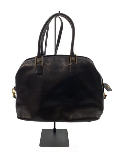 n*2様 Fendi ロゴ ハンドバッグ ブラック FENDI(フェンディ) / ハンドバッグ/レザー/BLK/無地/14968 | 中古品の