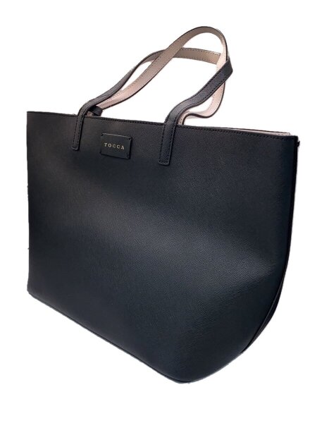 TOCCA(トッカ) トートバッグ - 黒 レザー トッカ TOCCA HAPPY KEY 