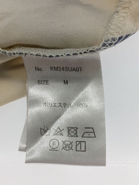 Knuth Marf(クヌースマーフ) / stripe flower shirt/M/ポリエステル