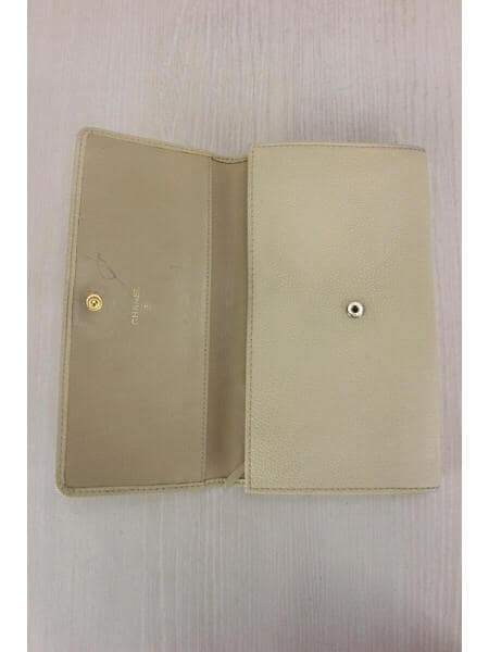 CHANEL(シャネル) / 長財布/レザー/IVO/レディース/シャネル | 中古品
