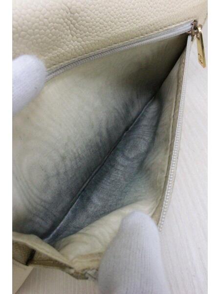CHANEL(シャネル) / 長財布/レザー/IVO/レディース/シャネル | 中古品