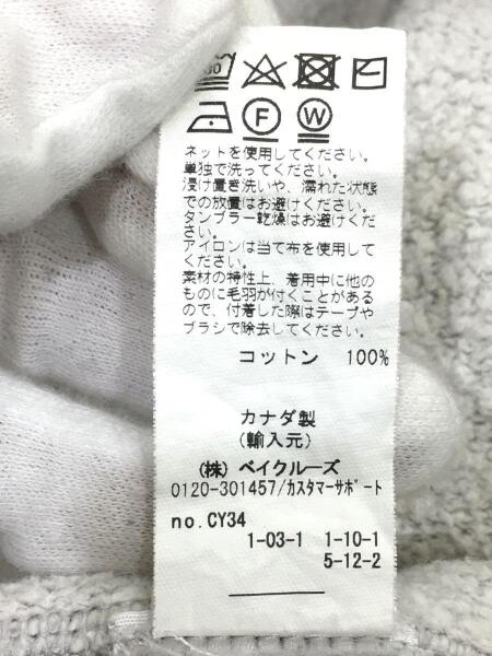 NOAH(ノア) / スウェット/M/コットン/GRY/無地/20-070-122-0013-3-0 