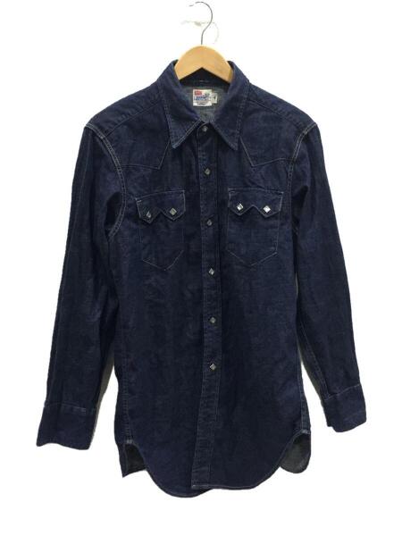Levi’s / 長袖シャツ/40/デニム/IDG/61504-5300/ショートホーン/日本製 Levi's(リーバイス) / 長袖シャツ/40/デニム/IDG/61504-53/ショート