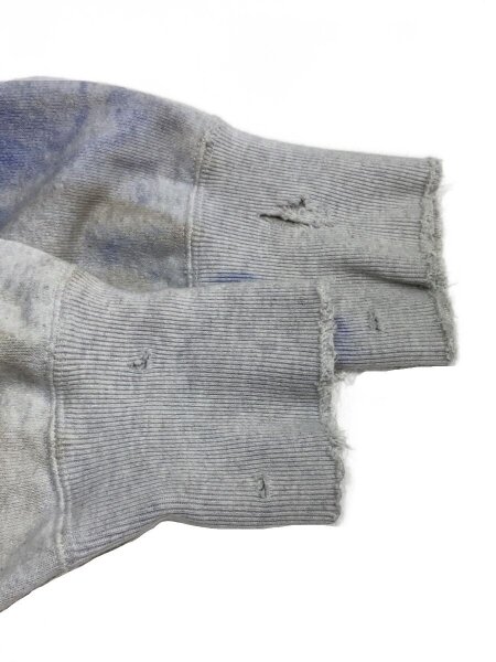 ANCELLM(アンセルム) / 24SS/MARBLING SWEAT SHIRT/1/コットン/GRY/ANC 