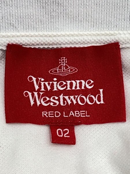 Vivienne Westwood RED LABEL ポロシャツ オーブ刺繍 Vivienne Westwood RED LABEL(ヴィヴィアンウエストウッドレッド