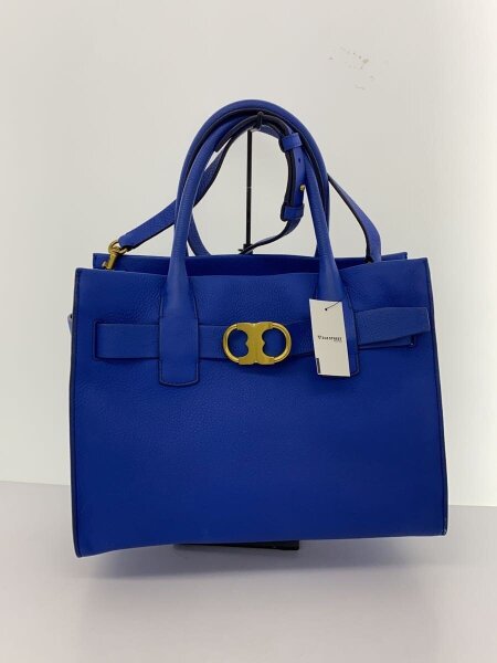 TORY BURCH(トリーバーチ) / トートバッグ/レザー/BLU/無地/10005617
