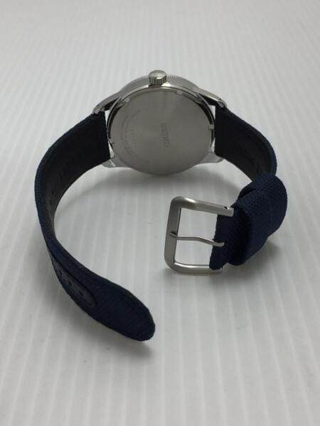SEIKO(セイコー) / ソーラー腕時計/アナログ/キャンバス/NAVY/SNE329