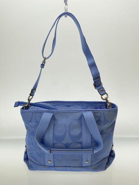 コーチ ショルダーバック COACH(コーチ) / ショルダーバッグ/--/BLU/総柄/F16552 | 中古品の販売