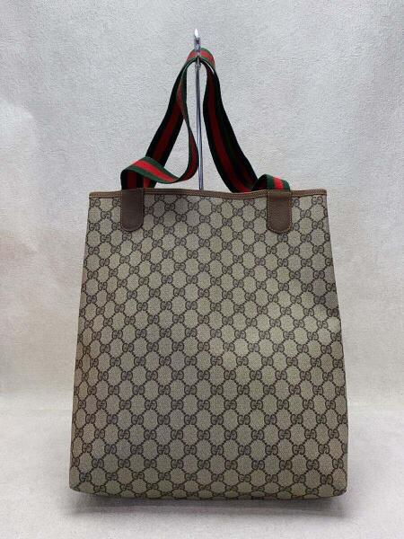 GUCCI(グッチ) / トートバッグ/レザー/BRW/総柄/40.02.003
