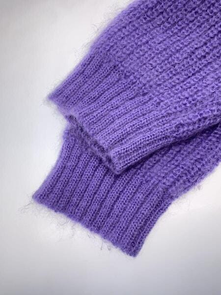 doublet ダブレット モヘアカーディガン