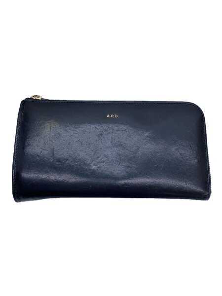 A.P.C.(アーペーセー) / 長財布/レザー/BLK/メンズ | 中古品の販売 
