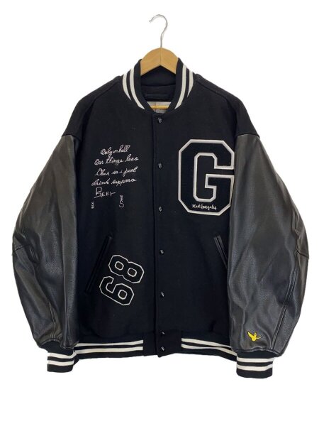 Mark Gonzales(マークゴンザレス) / スタジャン/XL/ウール/BLK/2g5 