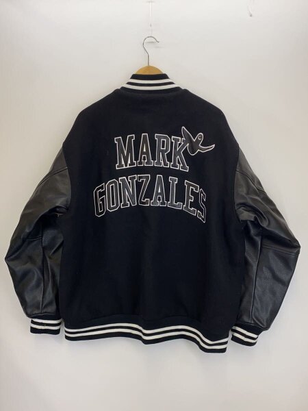 Mark Gonzales(マークゴンザレス) / スタジャン/XL/ウール/BLK/2g5 