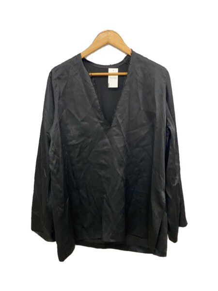 CITYSHOP(シティショップ) / 長袖ブラウス/--/--/ブラック/無地/23-050 