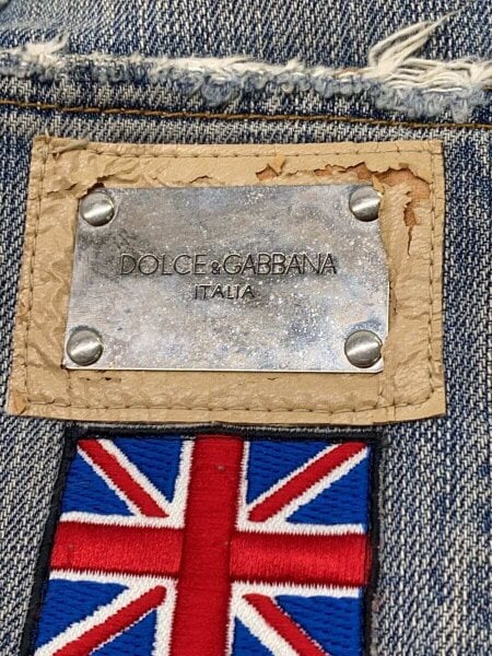 D&G(ディーアンドジー) / 再構築/クラッシュデニムパンツ/ベッカム