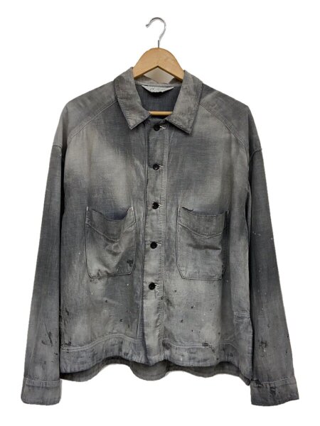 【新品】ANCELLM 25ss パナマカラーレスシャツジャケット 25SS ANCELLM アンセルム CHAMBRAY SHIRT JACKET
