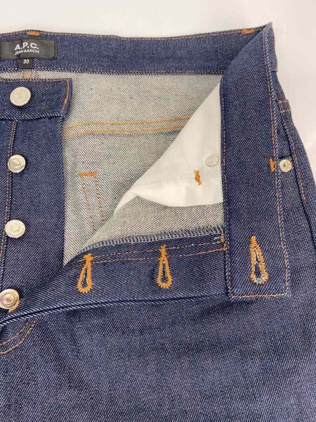 A.P.C.(アーペーセー) / AARON JEANS INDIGO/リジッドデニムパンツ/30 
