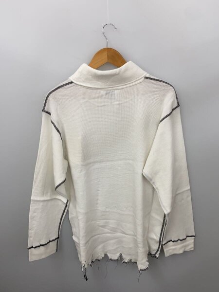 ANCELLM(アンセルム) / 25AW/DAMAGE WAFFLE HI-NECK LS T-SHIRT/長袖T 