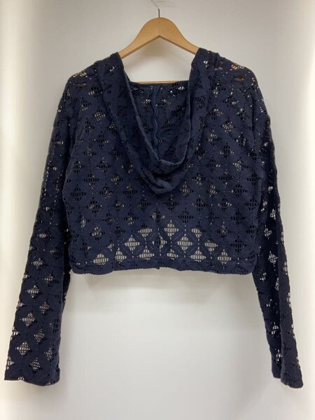 Uhr(ウーア) / Lace Foodie Tops/トップス/FREE/コットン/ネイビー 