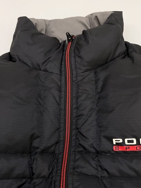 ポロスポーツ ラルフローレン POLO SPORT ジャケット ダウンジャケット ナイロン ロゴ柄 アウター メンズ M ブラック POLO SPORT(ポロスポーツラルフローレン) / ダウンジャケット/M