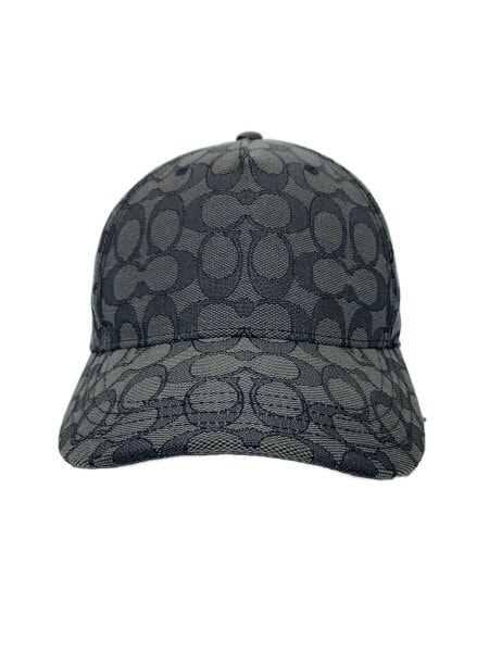 COACH(コーチ) / シグネチャーベースボールキャップ/M/コットン/グレー 