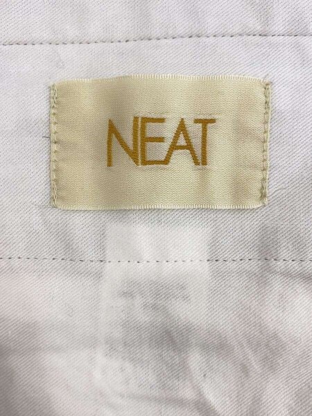 NEAT(ニート) / 2タックワイドスラックスパンツ/48/コットン/グレー