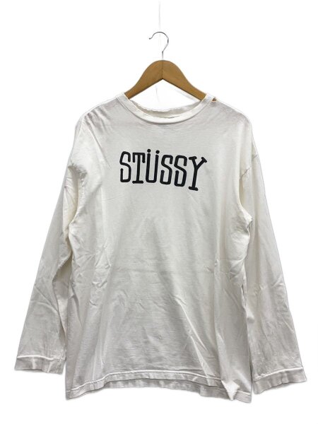 STUSSY(ステューシー) / 90s/紺タグ/ロゴ/長袖Tシャツ/L/コットン
