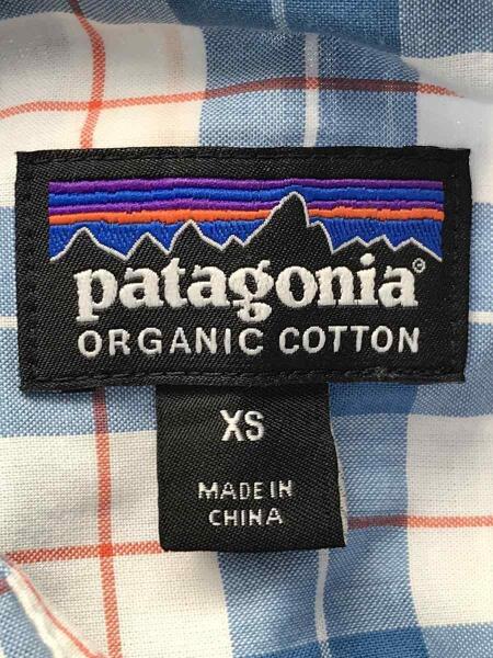 patagonia(パタゴニア) / 長袖シャツ/XS/コットン/BLU/チェック/53936