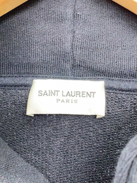 SAINT LAURENT(サンローラン) / パーカー/L/コットン/BLK/プリント 