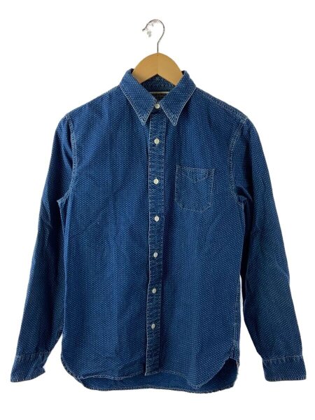 RRL(ダブルアールエル) / INDIGO DOT SHIRT/XS/コットン/IDG/ドット 