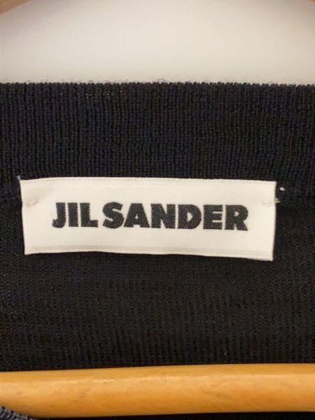 JIL SANDER(ジルサンダー) / クルーニット(薄手)/48/ウール/BLK