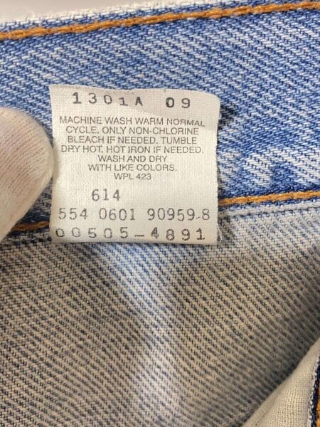 Levi's(リーバイス) / ストレートパンツ/33/デニム/IDG/00505-4891/90s