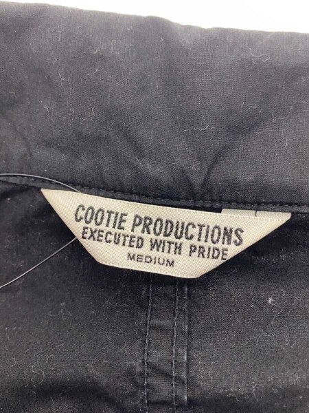 COOTIE(クーティー) / 23ss/Garment Dyed Lapel Jacket/M/コットン/BLK 