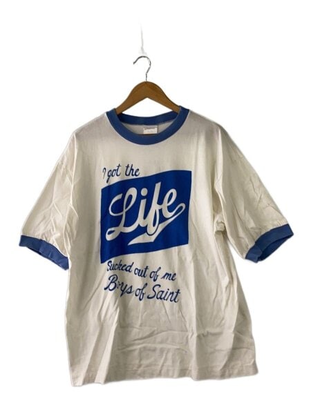 SAINT MICHAEL(セントマイケル) / 26ss/RINGER TEE BOS_SS T-SHIRT