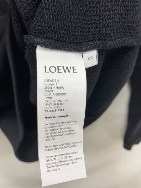 LOEWE(ロエベ) / Regular Fit Sweatshirt/ロエベ/スウェット/XS