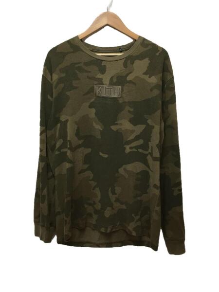 KITH(キス) / 長袖Tシャツ/M/コットン/KHAKI/カモフラ | 古着の販売 